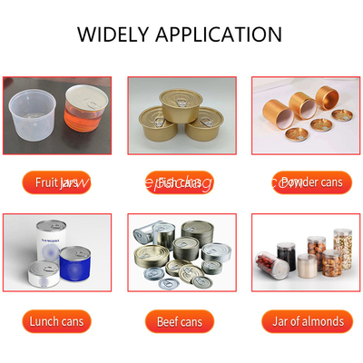 Can Sealer Machine Plastic Cans Sealing Machine For Plastics Packages Automatic Packing Machine