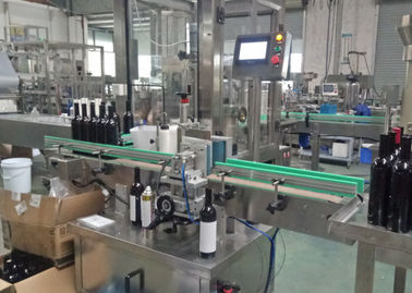 Wine Bottle Jar Labeling Machine / Automatic Bottle Labeler