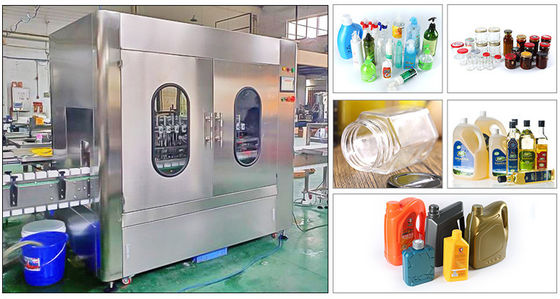 Tracking Type Piston Servo Filling Machine For Double Heads Bottle