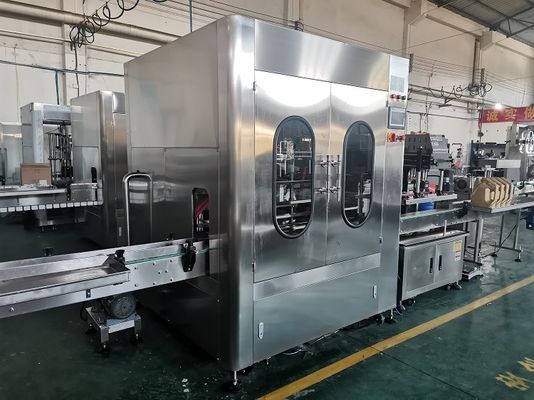 2000ml Bottle Filling Line For Engine Lubricant Motor Oil Viscosity Liquid