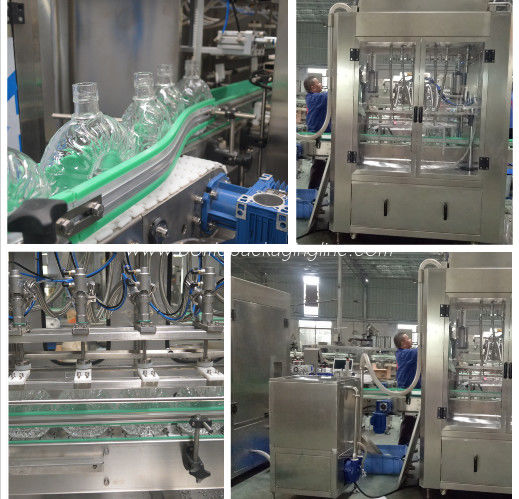 High Accuracy Bottle Filling Line  Automatic Negative Pressure Filling Machine